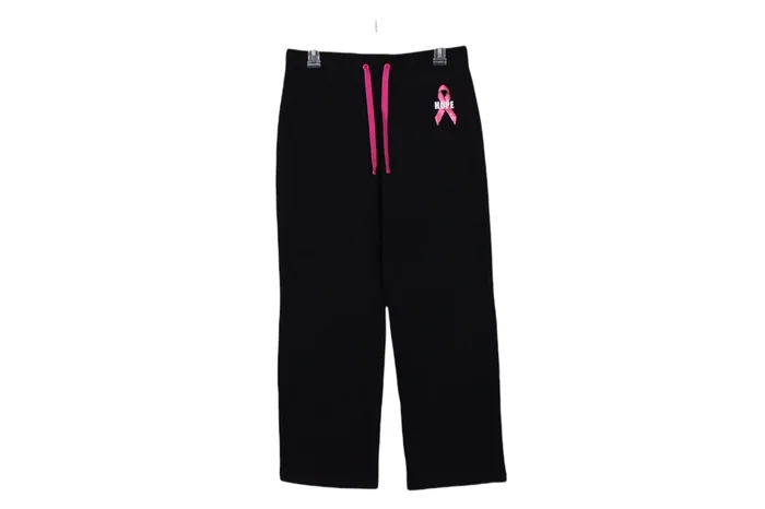 Necklaces Life MAde For Life Black Breast Cancer Awareness Sweatpants S